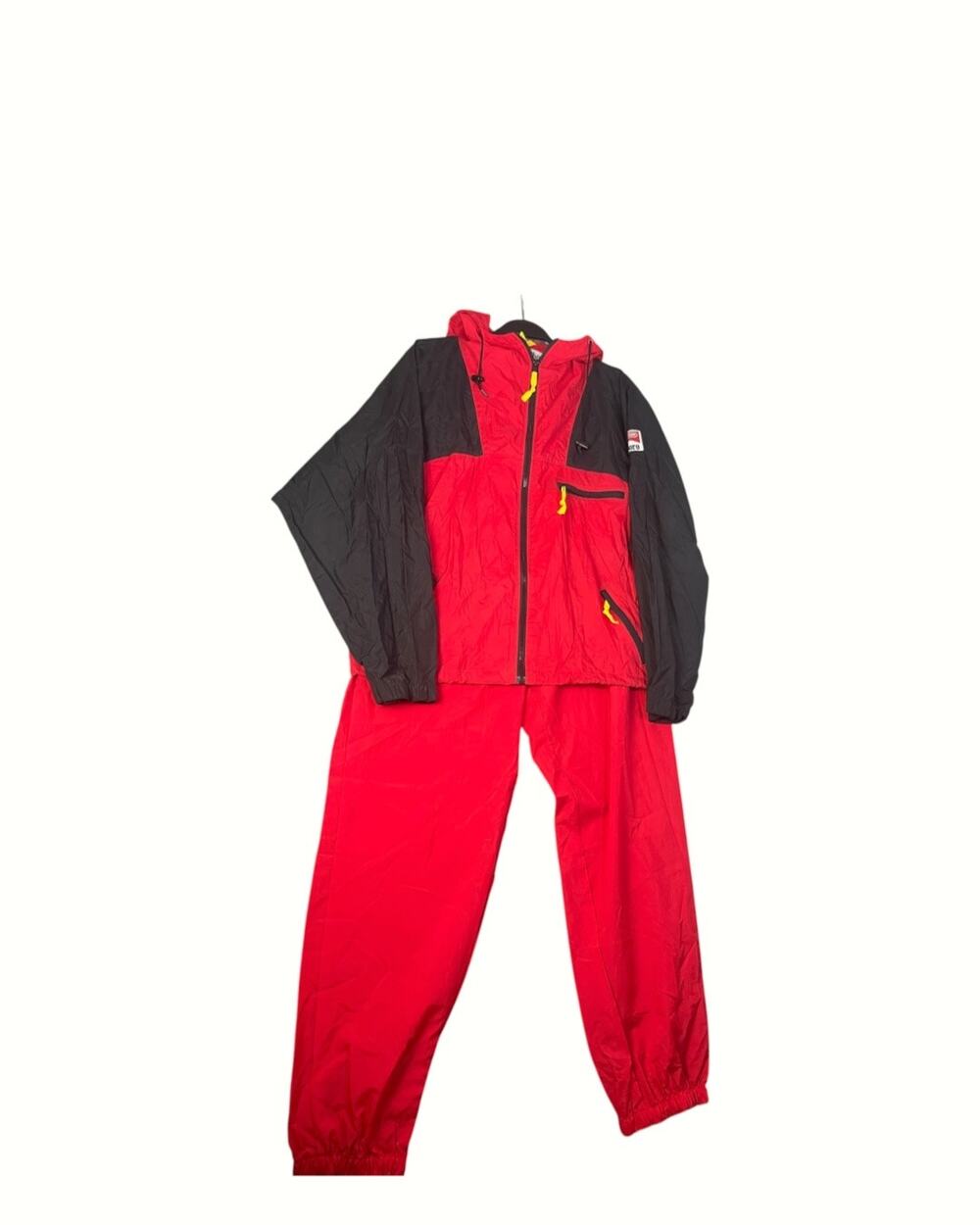 VTG Marlboro Men’s Large Red/Black 2 Piece Rain Suit